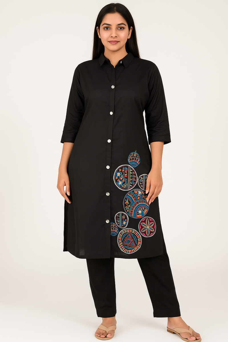 Mystic Mandala Embroidered Set