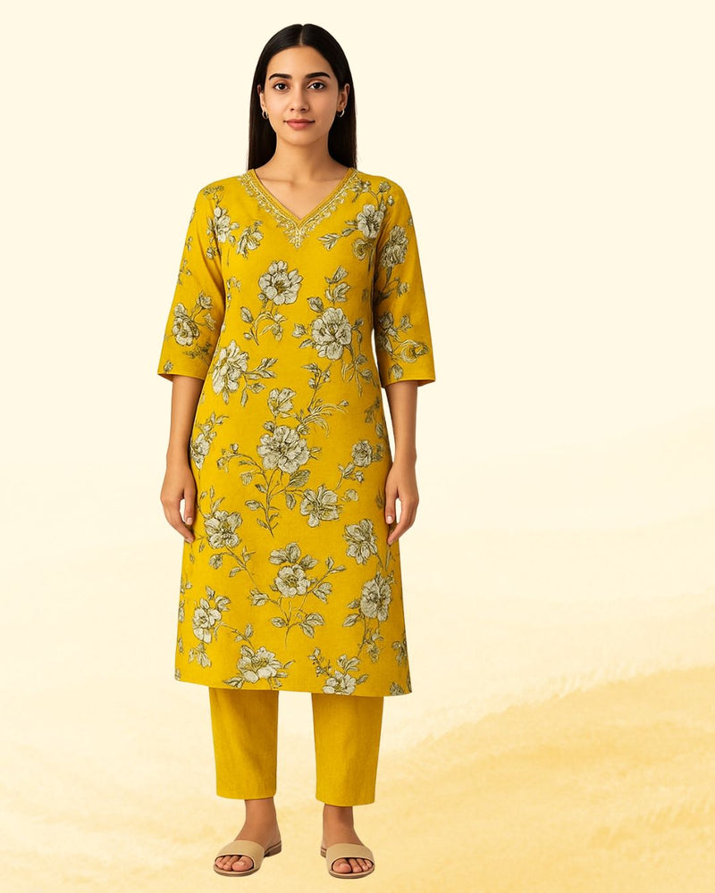 Florelle Mustard Harmony